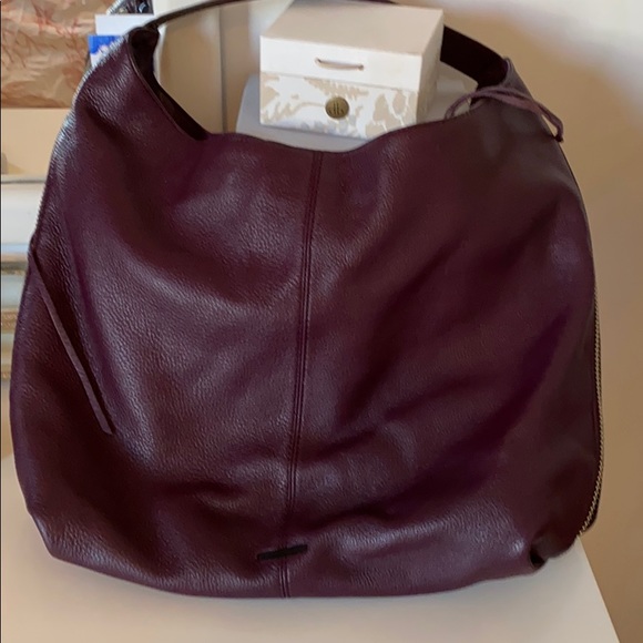 Purple pebbled Leather Rebecca Minkoff Bag - Picture 4 of 11